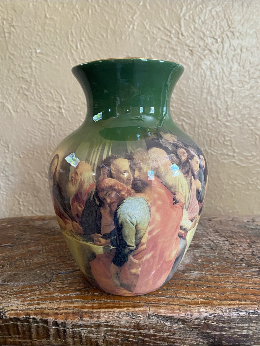 ✝️Vintage✝️The Last Supper Vase - Picture 2 of 8